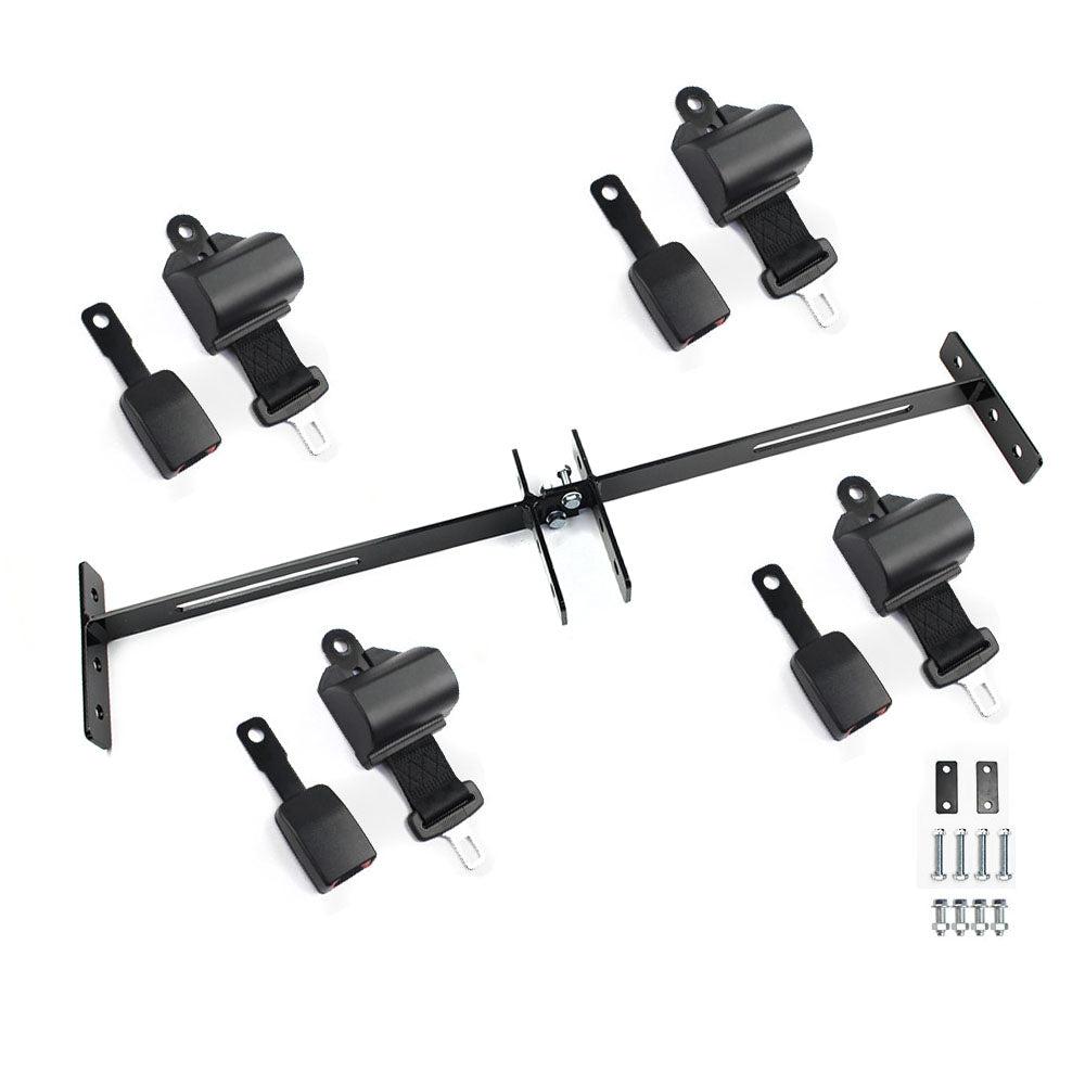 FAR EUROPE Seat Belt Bracket Kit for Golf Cart Universal Use