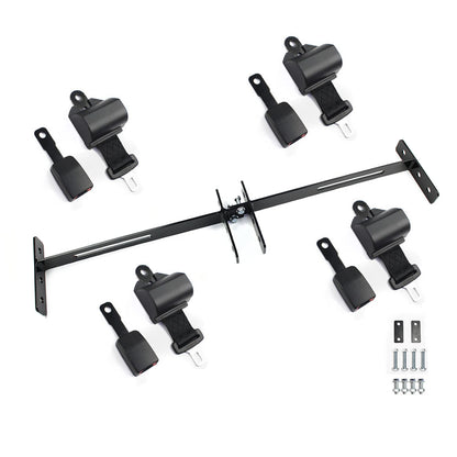 FAR EUROPE Seat Belt Bracket Kit for Golf Cart Universal Use