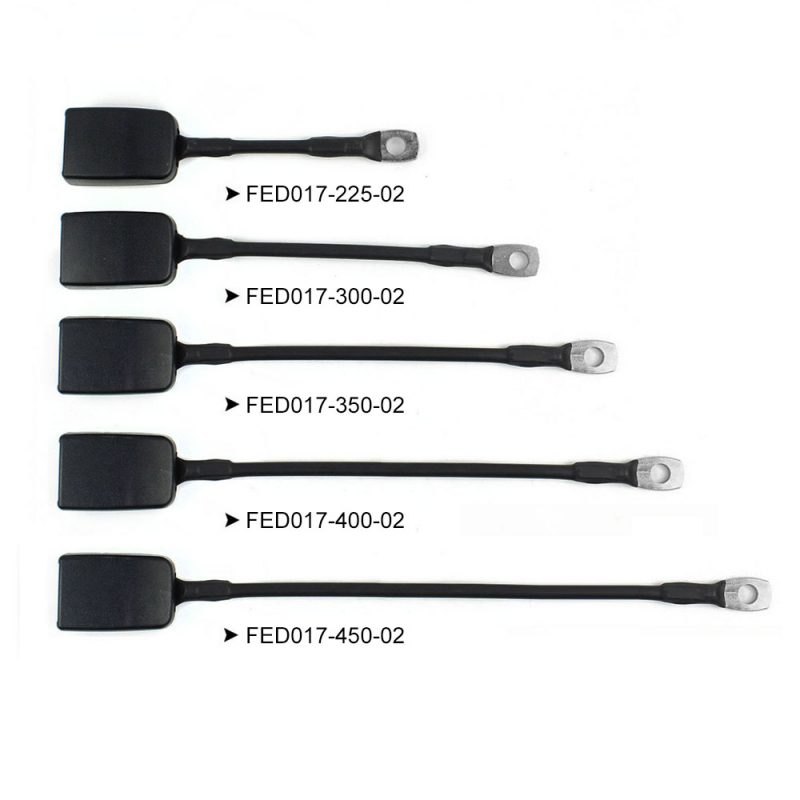FED017-225-02 Long Stalk Seat Belt Buckle