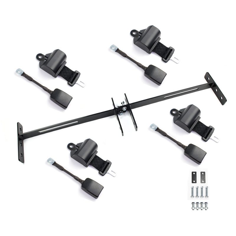 Seat Belt Bracket Kit for Golf Cart Universal Use FEC054A